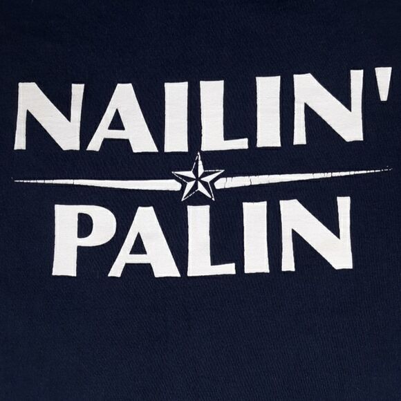 Nailin' Palin Political Porno Movie‎ T-Shirt Large - Picture 2 of 3